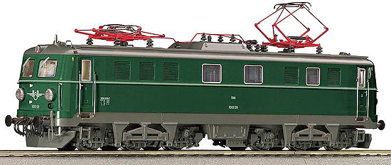 Electric locomotive Rh 1010<br /><a href='images/pictures/Roco/62660.jpg' target='_blank'>Full size image</a>